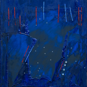 Peaceful Healing Blue III